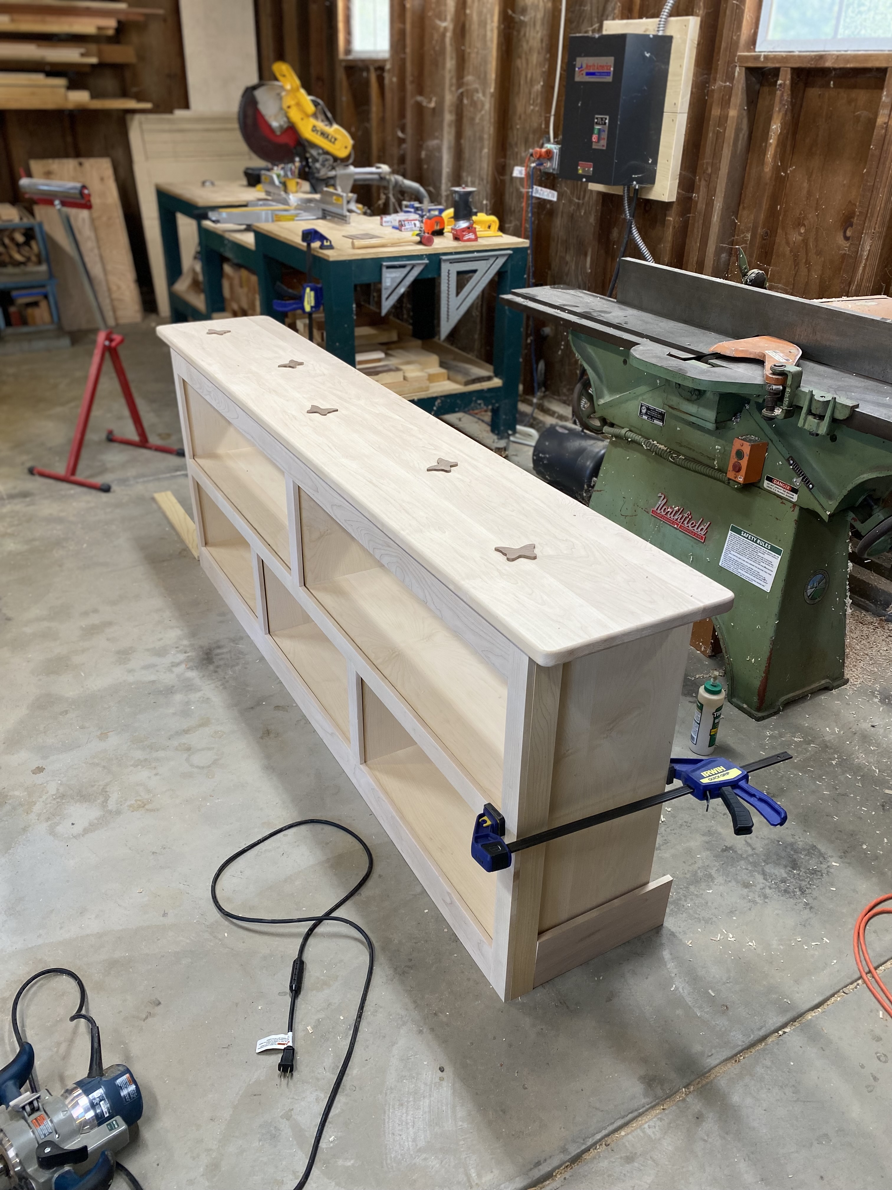 Before — in progress